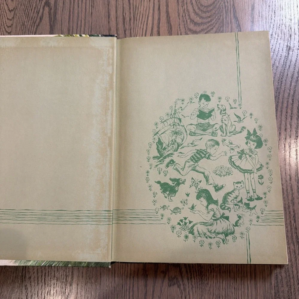 FAIRY TALES  Vintage Hardcover Book 1950 Katharine Gibson 380 pages